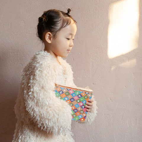 [Pre-order for delivery in October] &amp;pal 2024AW butterfly cardigan, beige