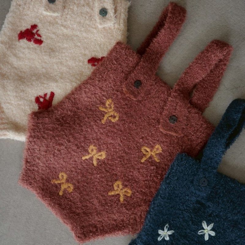 ロンパース・カバーオール &pal Openworkknittingsleevelessrompers ツーウェイオール ロンパース カバーオール[品番：HU000003895