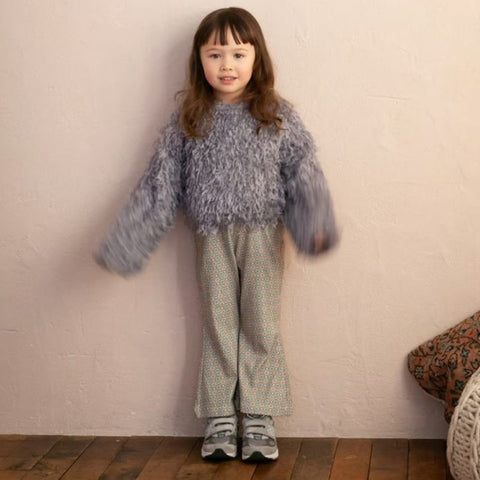 [Reservations for delivery in October] &amp;pal 2024AW moon pattern salo pett Moon flare overalls navy