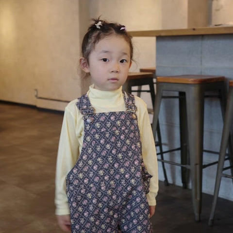 [Reservations for delivery in October] &amp;pal 2024AW moon pattern salo pett Moon flare overalls navy