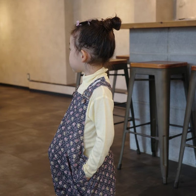 &pal（アンドパル）2025AW floral pattern code overalls