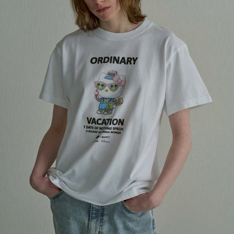 【5月中旬お届けのご予約】Boutique Ordinary / ブティークオーディナリー MULGA × サンリオ コラボT WOMENSサイズ　レディース