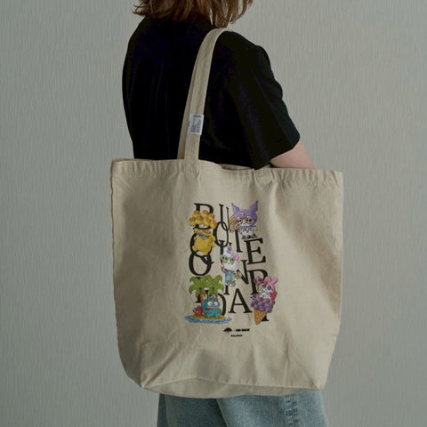 【5月中旬お届けのご予約】Boutique Ordinary / ブティークオーディナリー MULGA × サンリオ キャンバストートバッグ