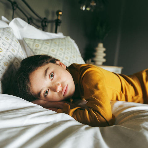 Lali Kids（ラリキッズ）2025AW Snap Turtleneck in Mustard　タートルネックトップス