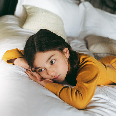 Lali Kids（ラリキッズ）2025AW Snap Turtleneck in Mustard　タートルネックトップス