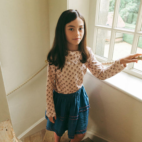 Lali Kids 2024SS BALLET DRESS One Piece SUMMER BLOOMS PRINT