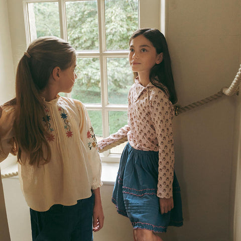 Lali Kids 2024SS BALLET DRESS One Piece SUMMER BLOOMS PRINT