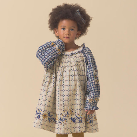 Lali Kids 2024SS BALLET DRESS One Piece SUMMER BLOOMS PRINT