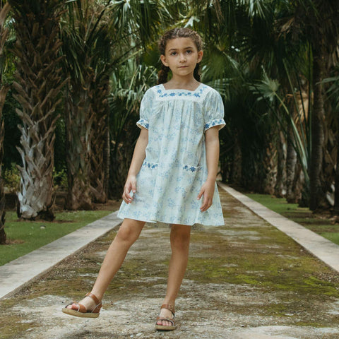 Lali Kids 2024SS BALLET DRESS One Piece SUMMER BLOOMS PRINT