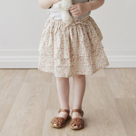 【Irina】Jamie Kay（ジェイミーケイ）2024SS Organic Cotton Heidi Skirt  Fifi Floral  フリルスカート