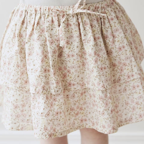【Irina】Jamie Kay（ジェイミーケイ）2024SS Organic Cotton Heidi Skirt  Fifi Floral  フリルスカート