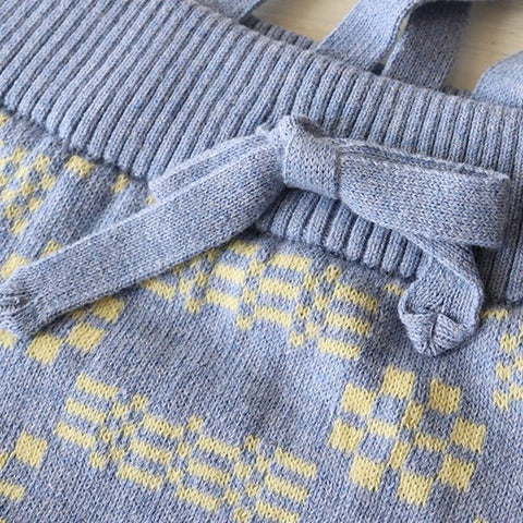 Mabli Knitwear（マブリ） 2024SS  BRITHLEN BLOOMERS ブルマ、パンツ chambray blue